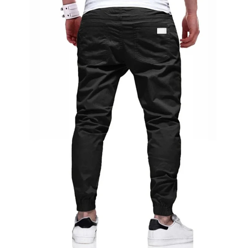 Men's Cargo Pants Sports Sweatpants Versatile Casual Fabric Joggers