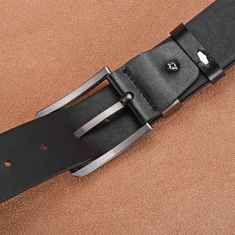 Genuine leather belt