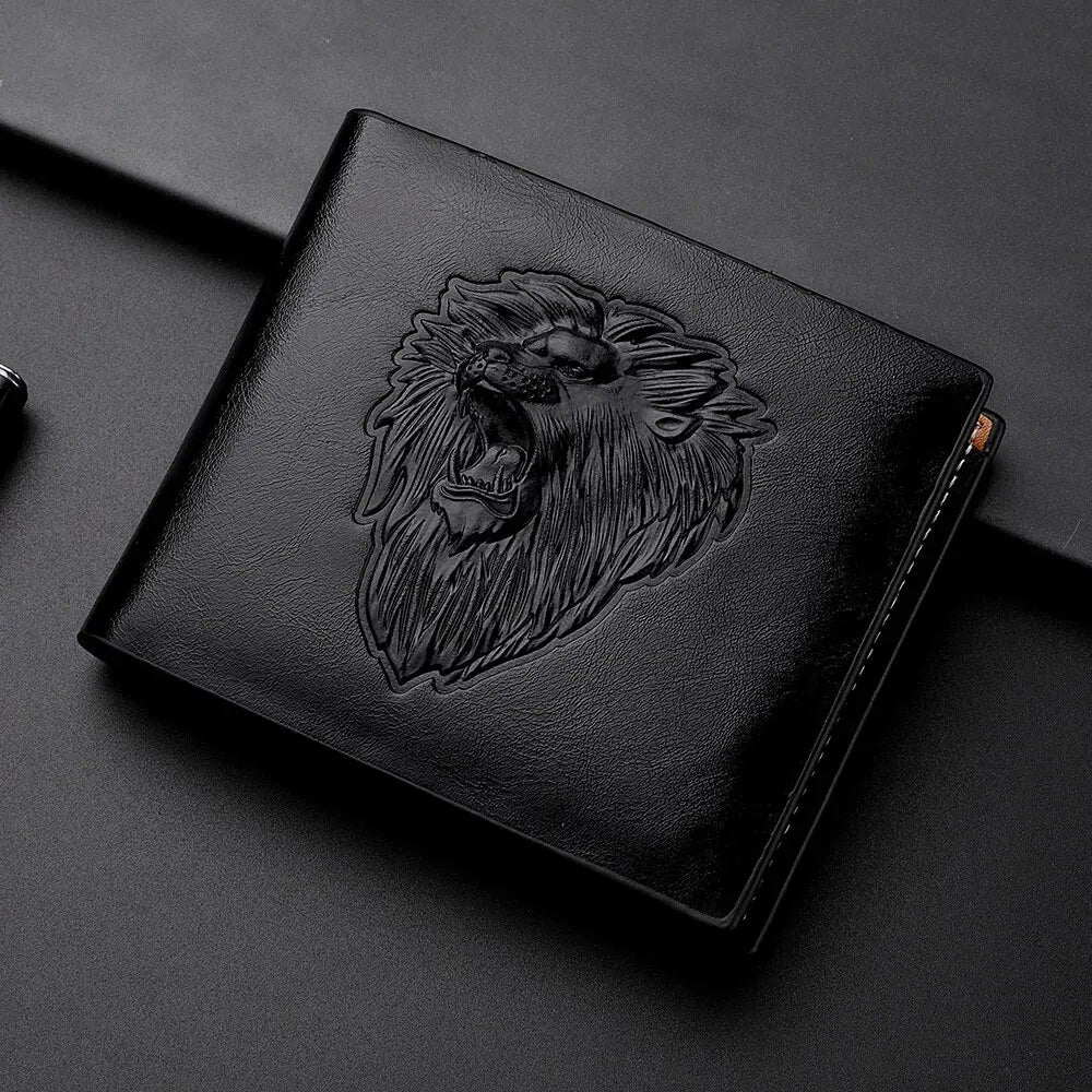 3D Embossed Personalized Men's Wallet