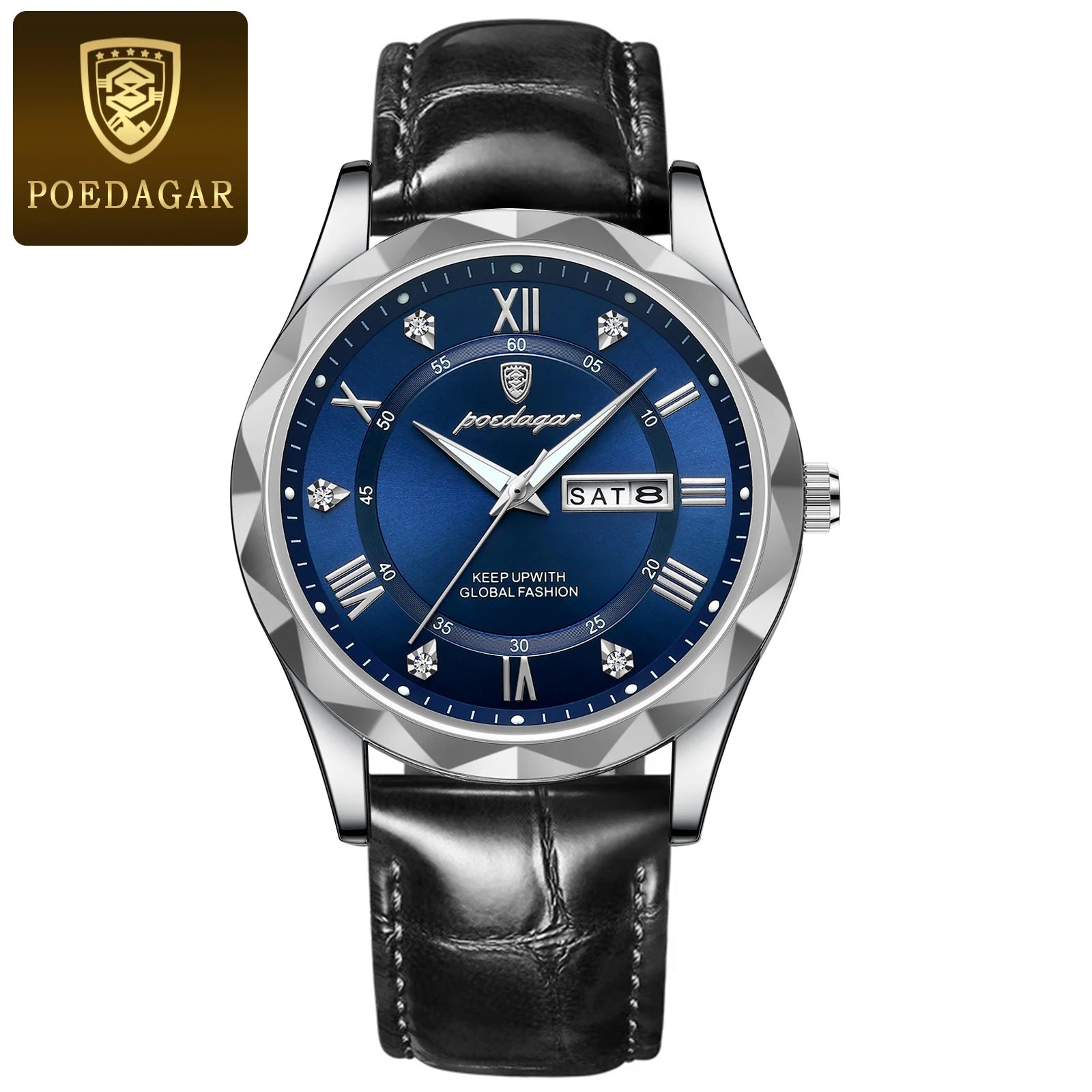 POEDEGAR luxury waterproof watch