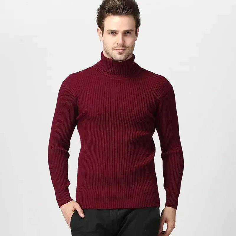 Men's Luxury Turtleneck Sweater