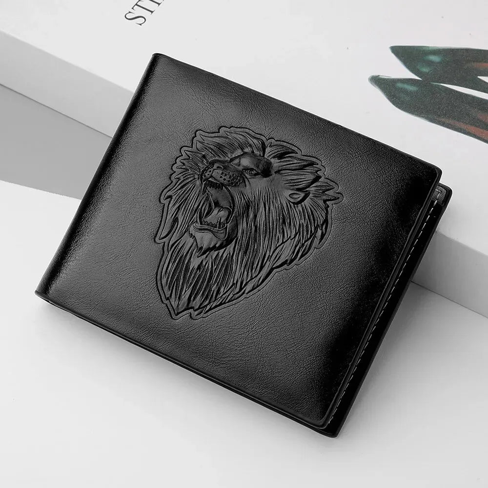 3D Embossed Personalized Men's Wallet