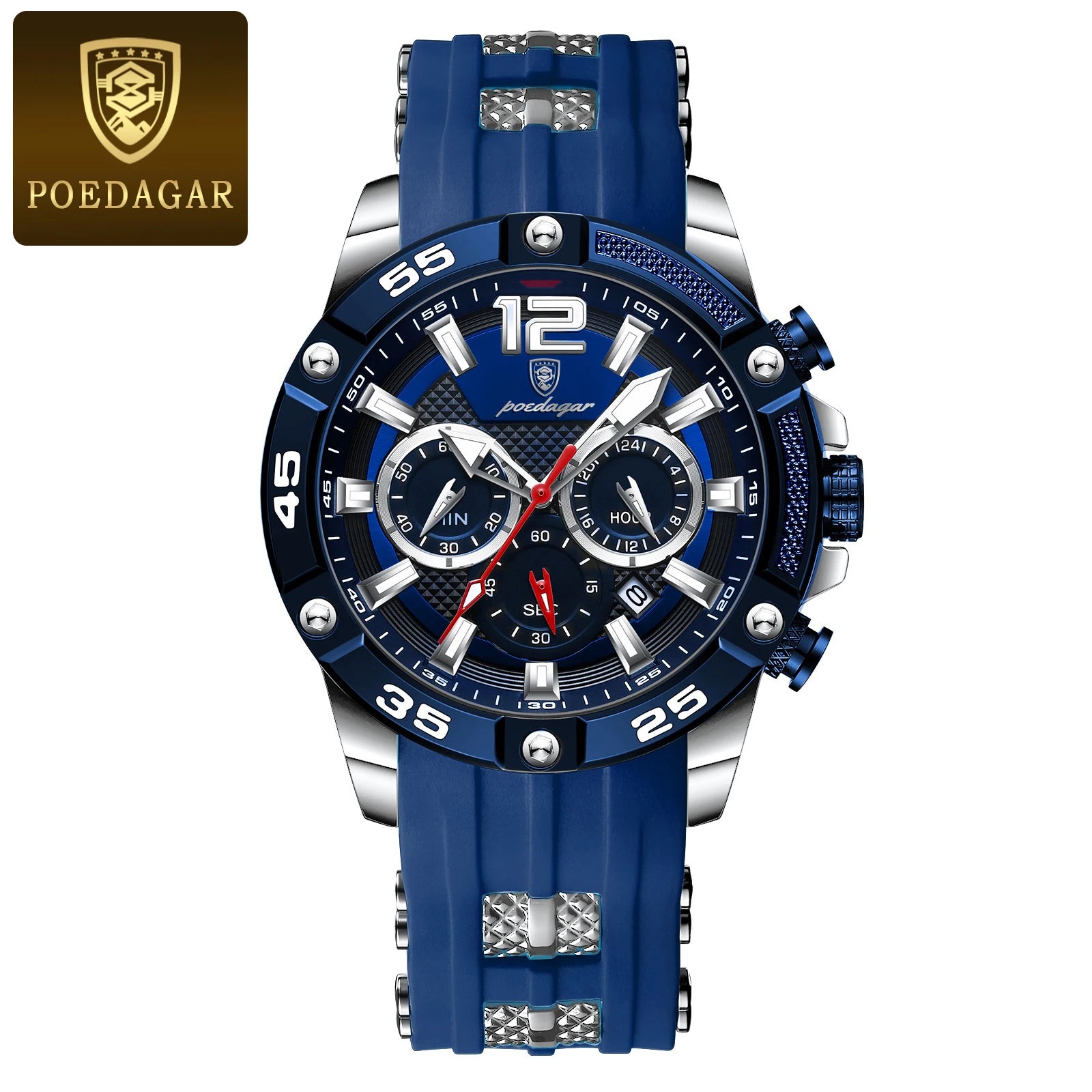 POEDEGAR casual luxury watch for vain men