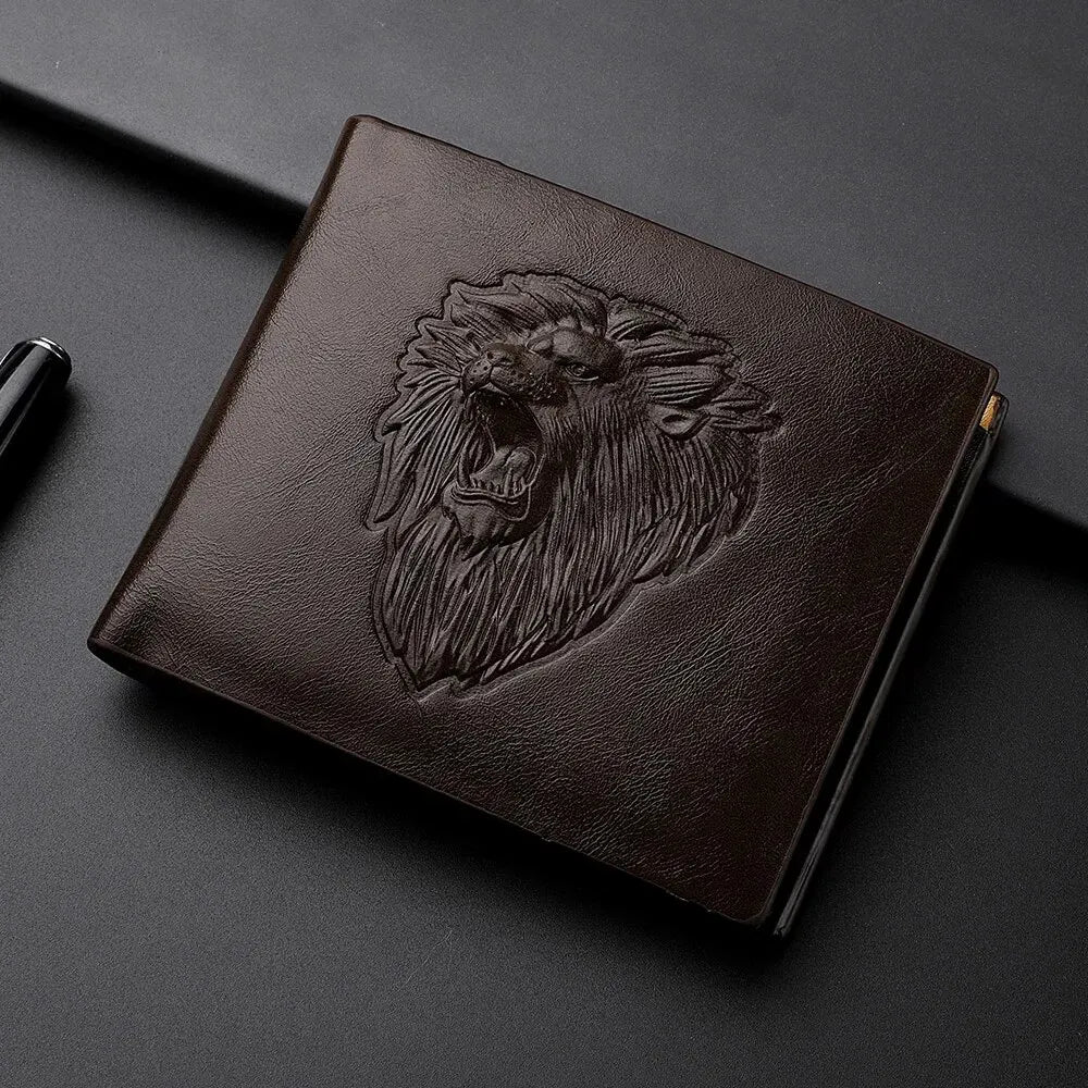 3D Embossed Personalized Men's Wallet