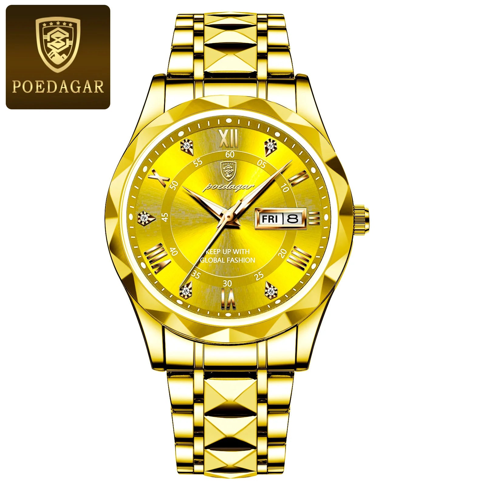 POEDEGAR luxury waterproof watch