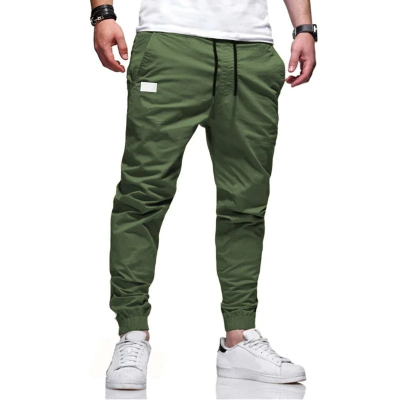 Men's Cargo Pants Sports Sweatpants Versatile Casual Fabric Joggers