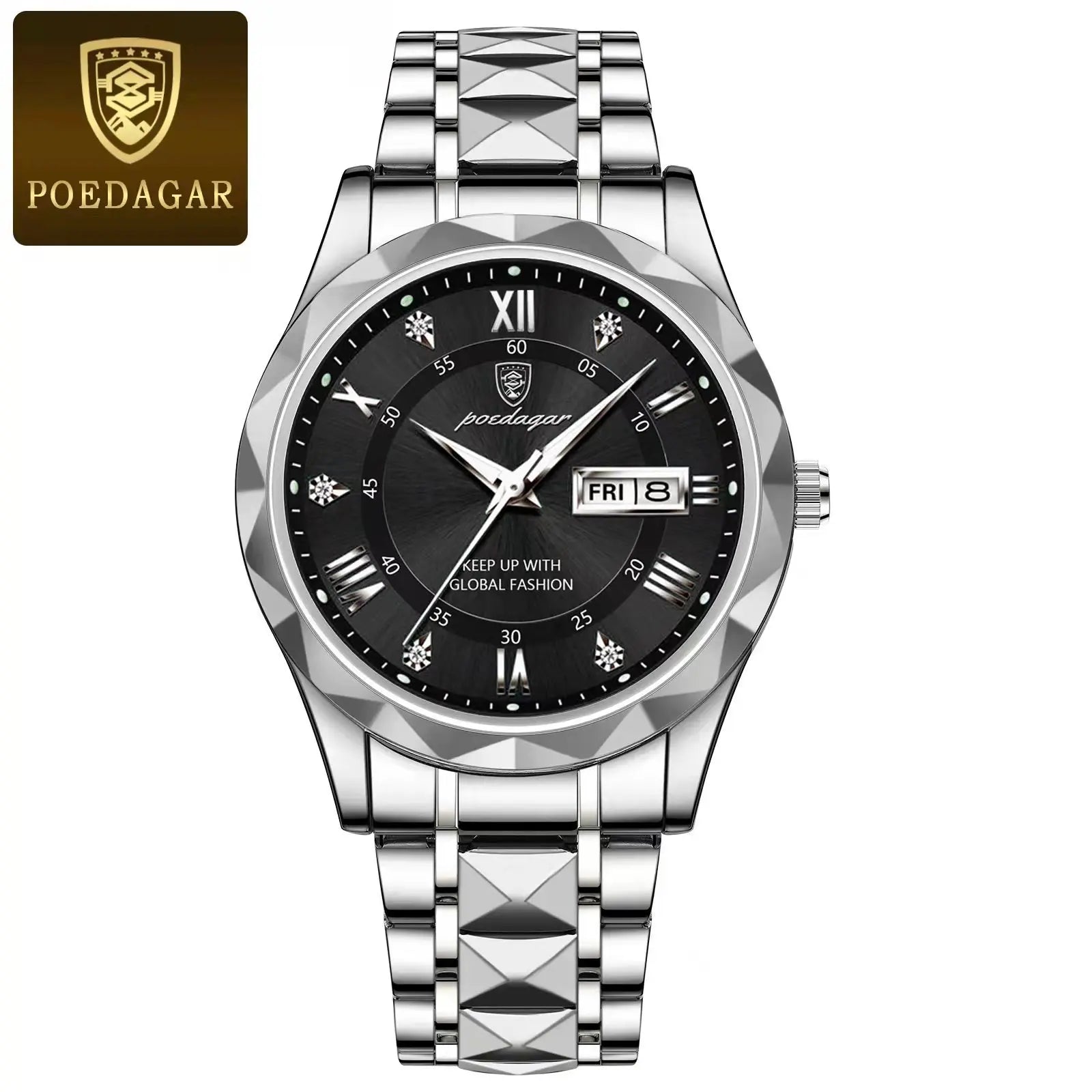 POEDEGAR luxury waterproof watch