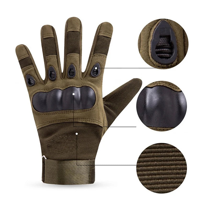 Multifunctional Reinforced Military Gloves