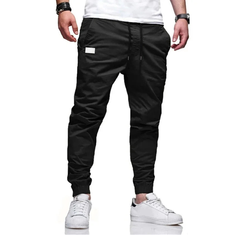 Men's Cargo Pants Sports Sweatpants Versatile Casual Fabric Joggers