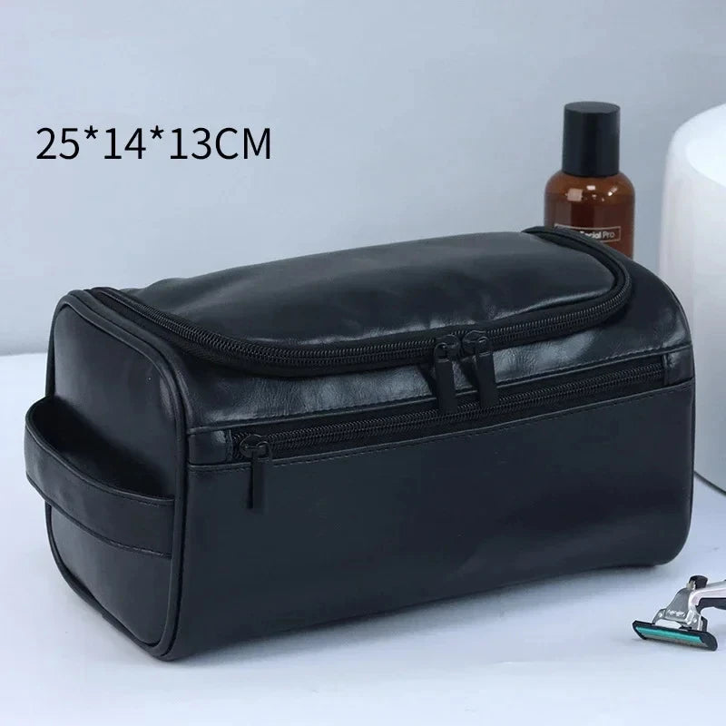 Men's Leather Toiletry Bag