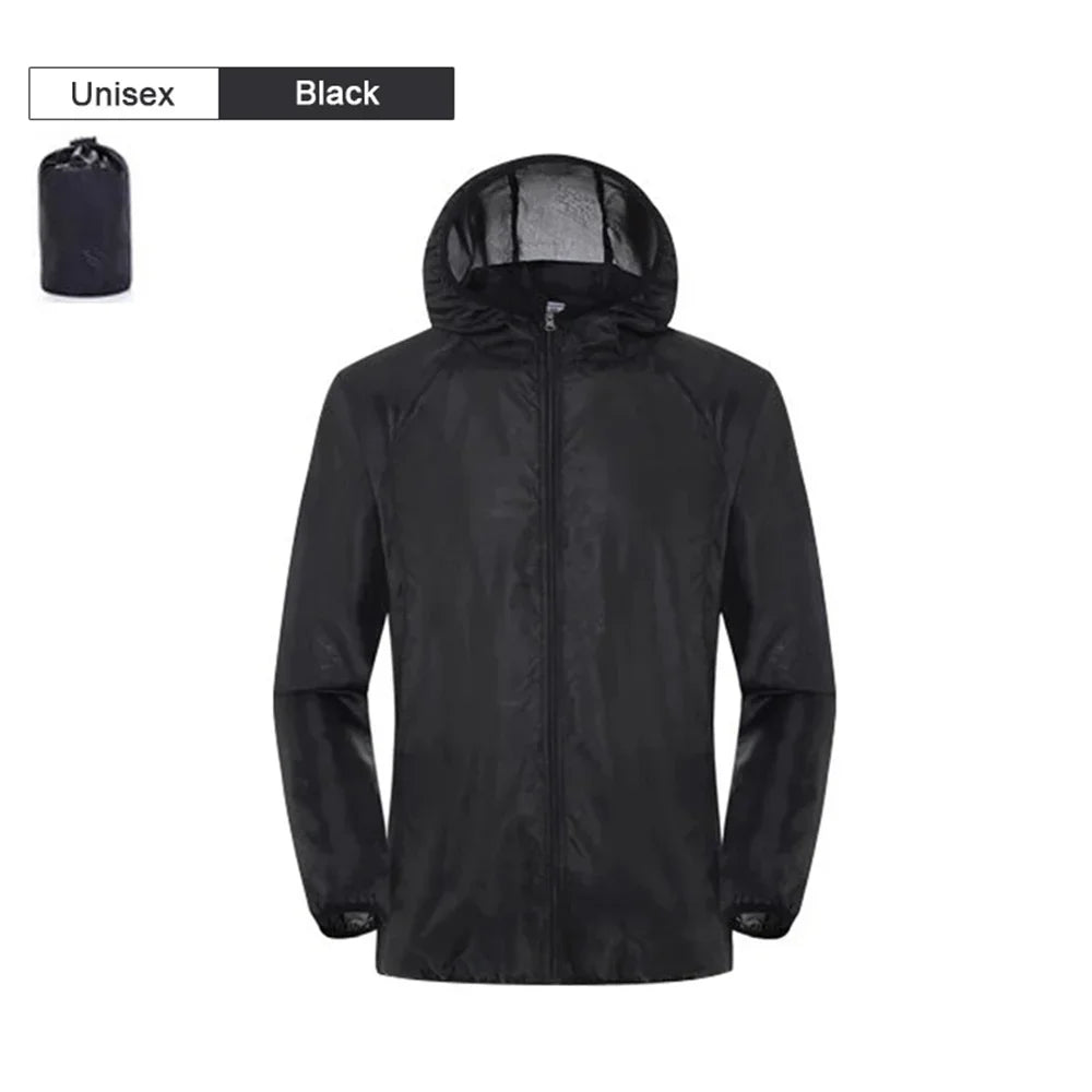 Waterproof Jacket for Men and Women UV Sun Protection Jacket