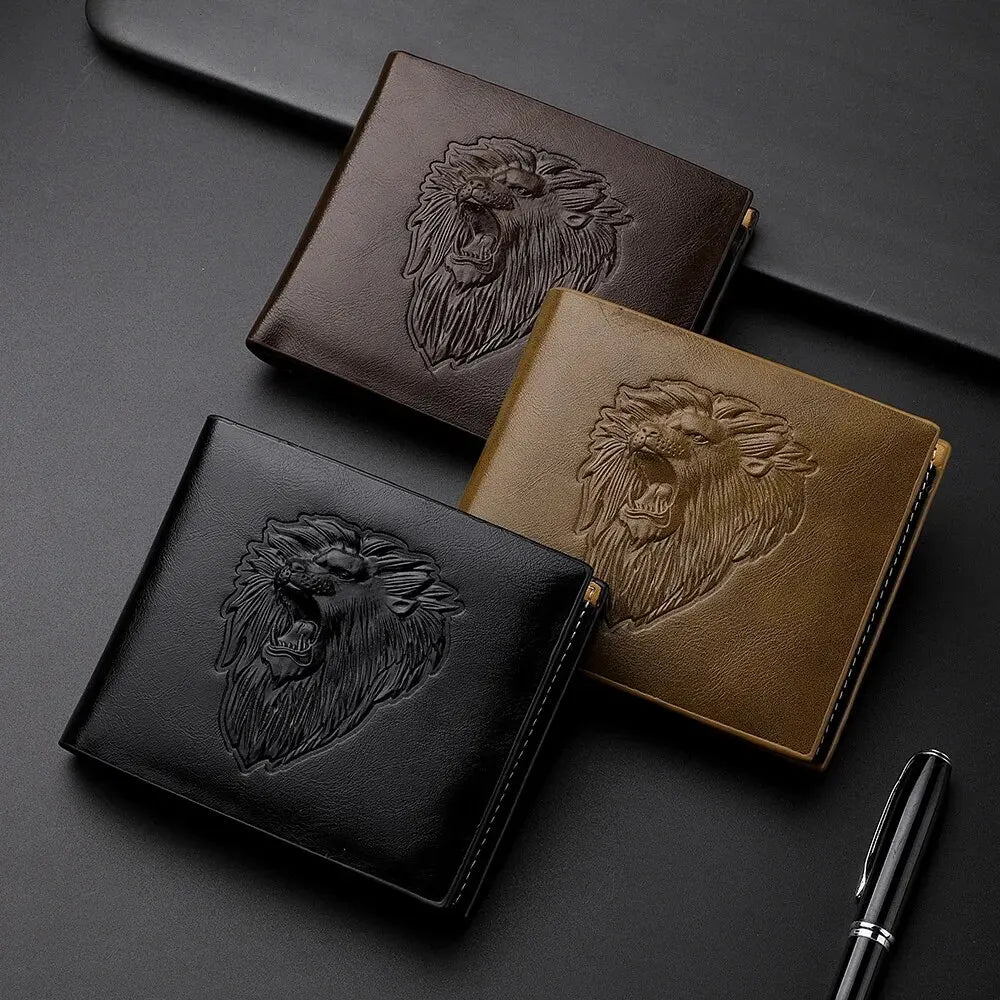 3D Embossed Personalized Men's Wallet