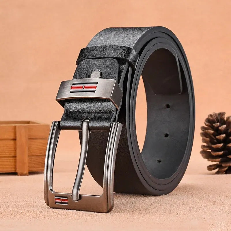 Genuine leather belt