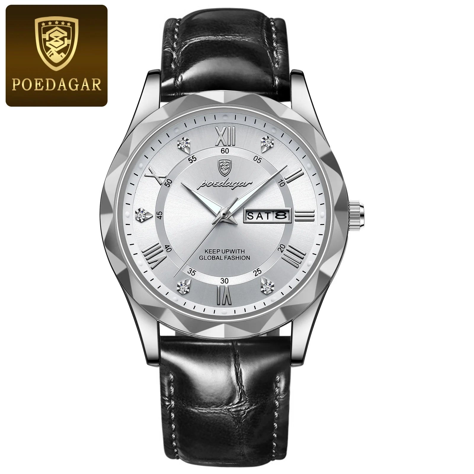 POEDEGAR luxury waterproof watch