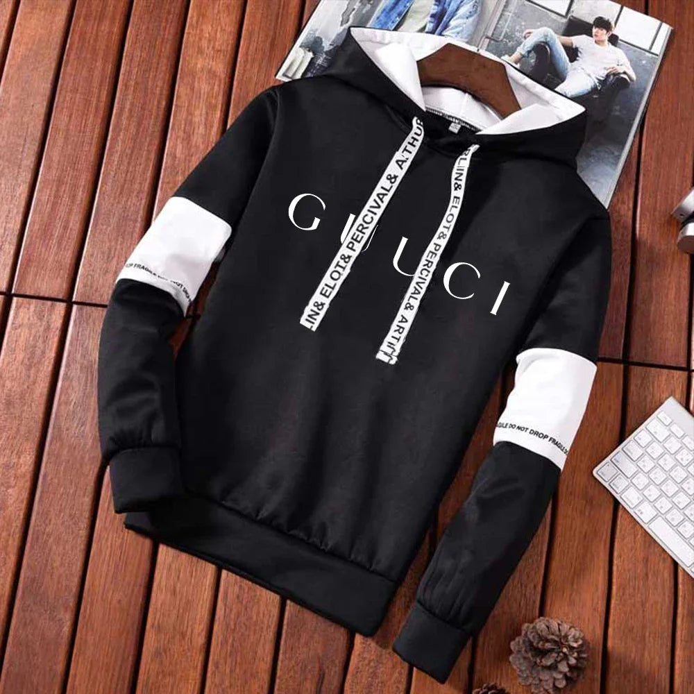 Mens Tracksuit Casual Hooded Sweatshirt Jogging