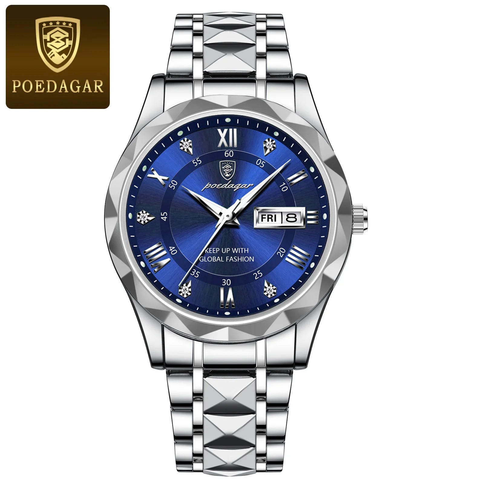 POEDEGAR luxury waterproof watch