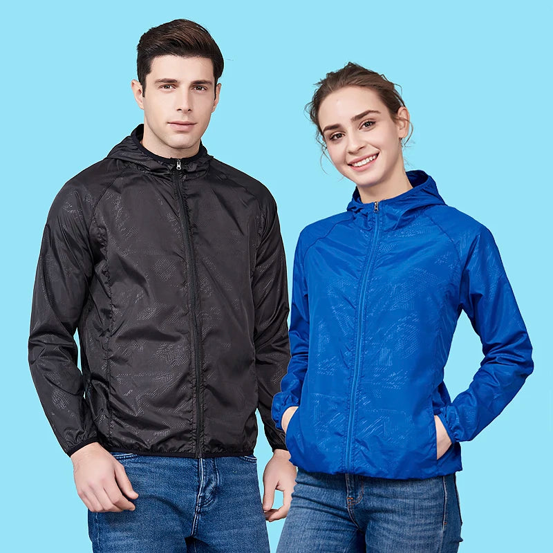 Unisex waterproof, quick-drying, windproof hiking jacket