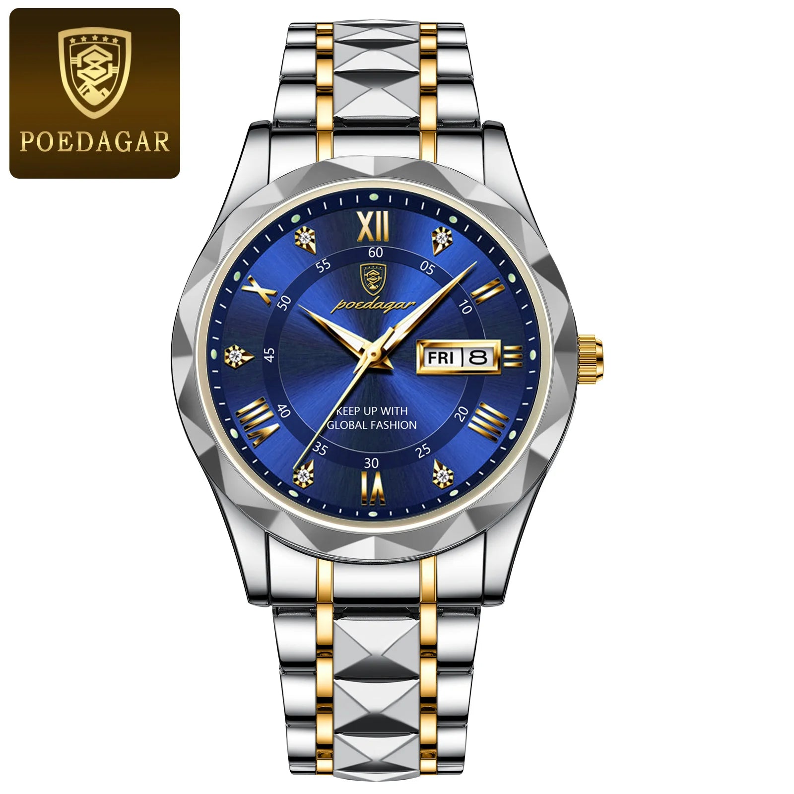 POEDEGAR luxury waterproof watch