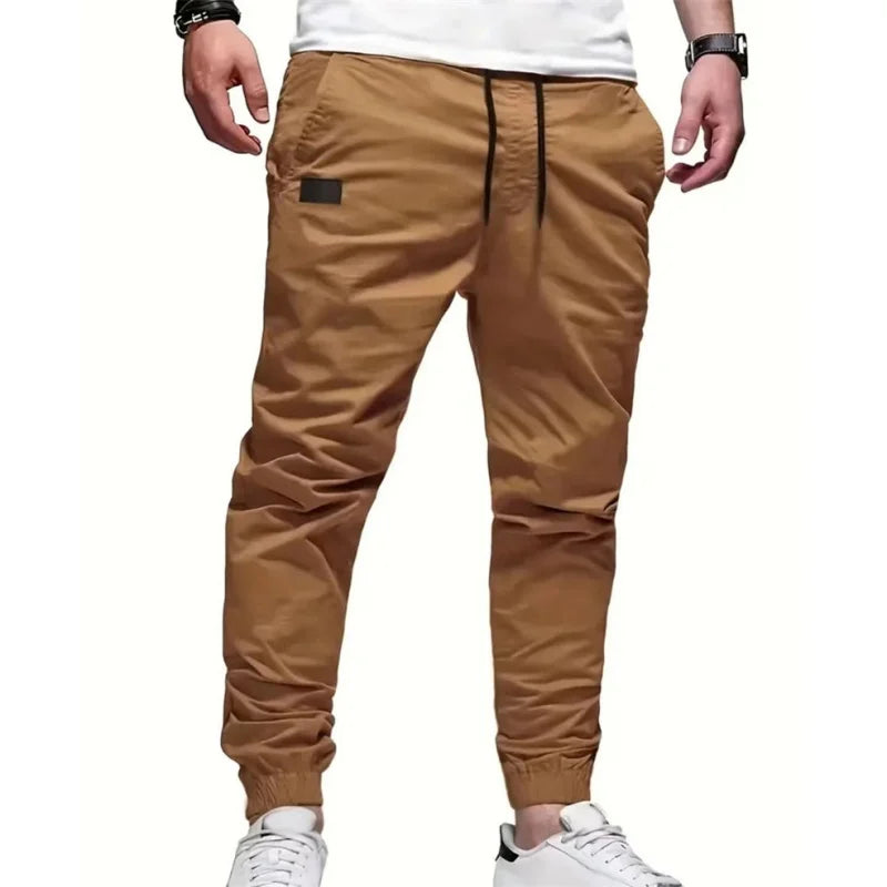 Men's Cargo Pants Sports Sweatpants Versatile Casual Fabric Joggers