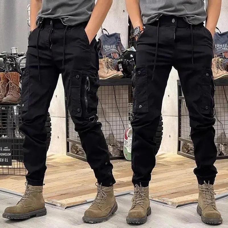 Cargo Pants Slims Your Silhouette  Versatile Fashionable Wear-Resistant