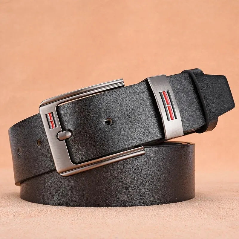 Genuine leather belt