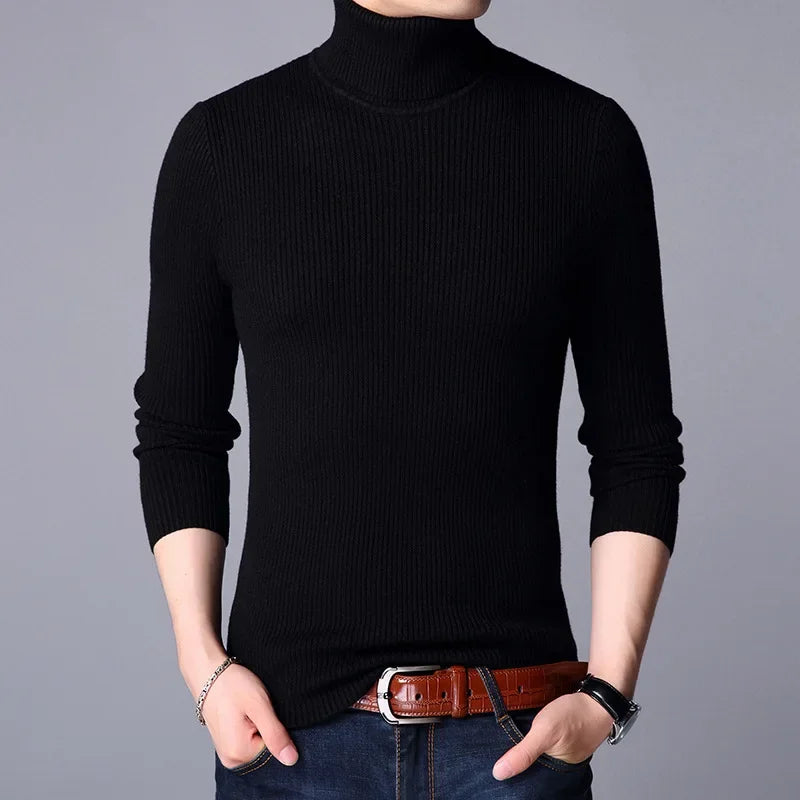 Men's Luxury Turtleneck Sweater