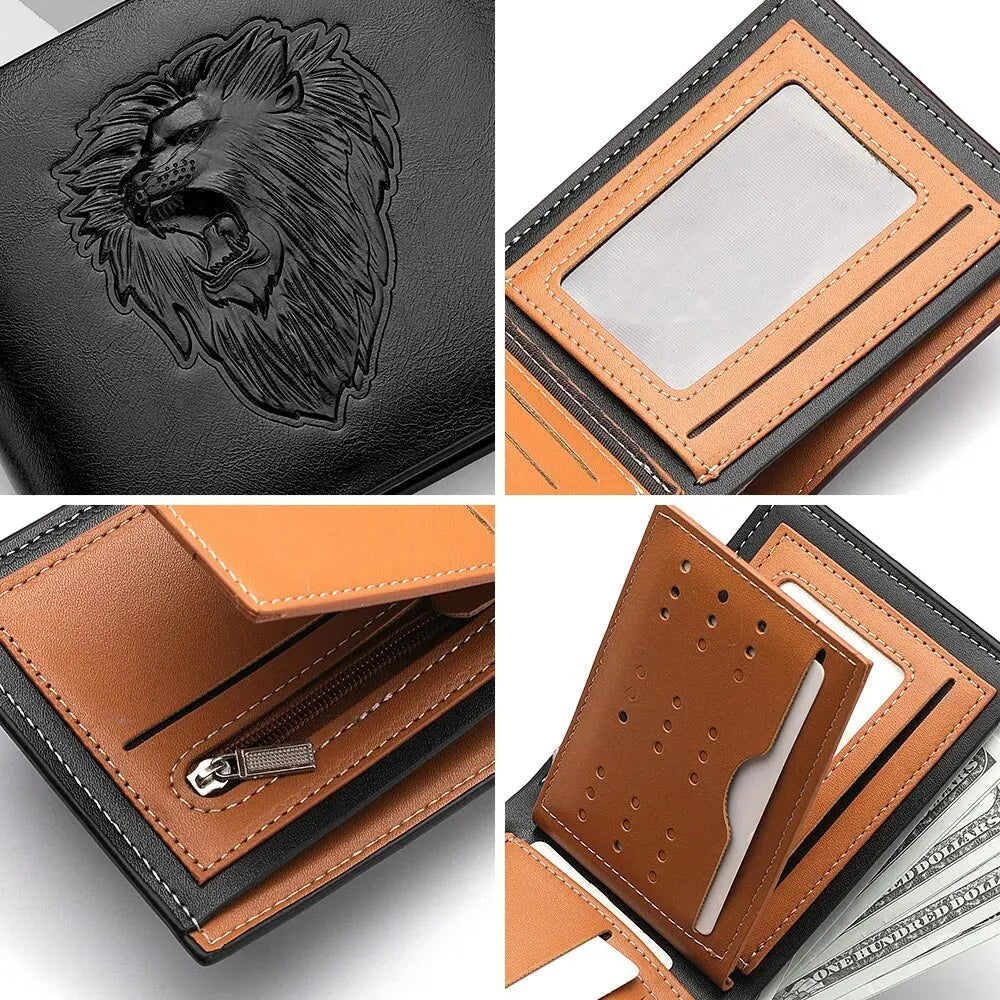 3D Embossed Personalized Men's Wallet