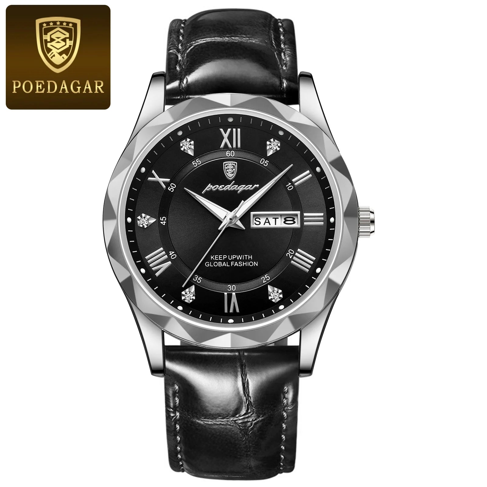 POEDEGAR luxury waterproof watch