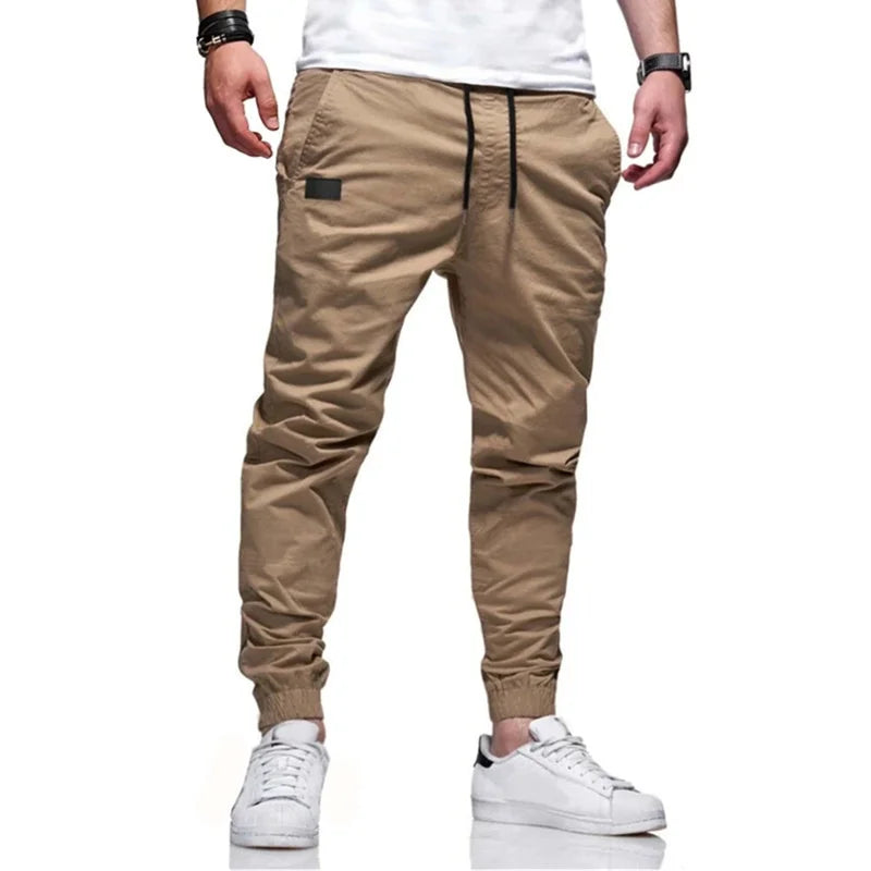 Men's Cargo Pants Sports Sweatpants Versatile Casual Fabric Joggers