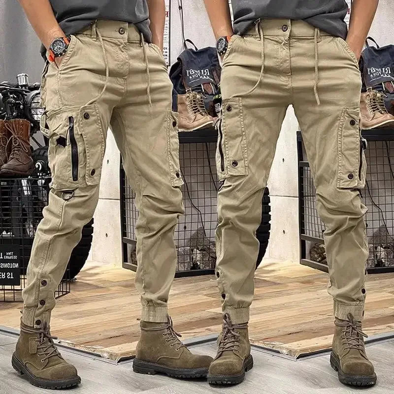 Cargo Pants Slims Your Silhouette  Versatile Fashionable Wear-Resistant